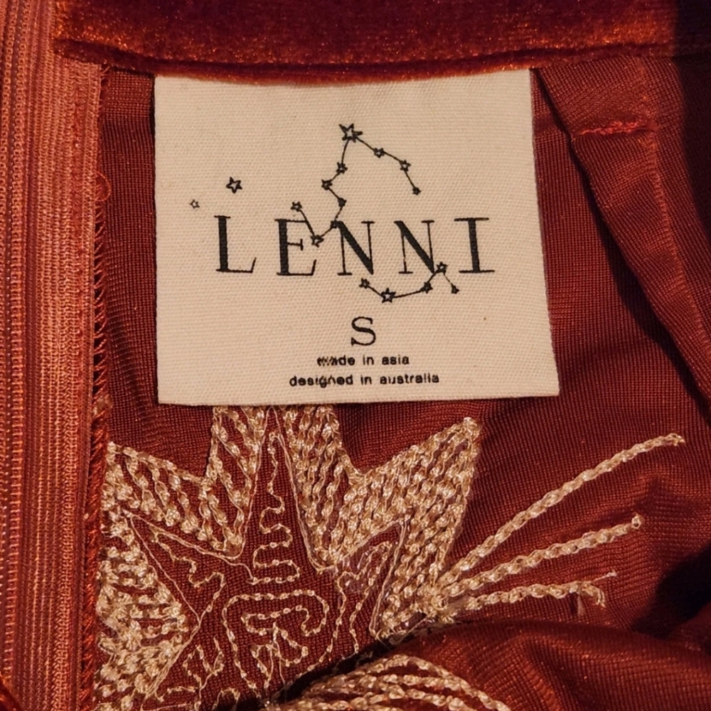 LENNI THE LABEL Chromatic Pants Rust S - Picture 6 of 13
